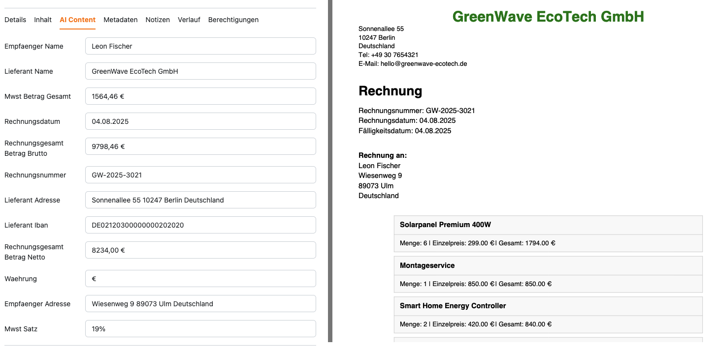 Rechnungsinterpretation